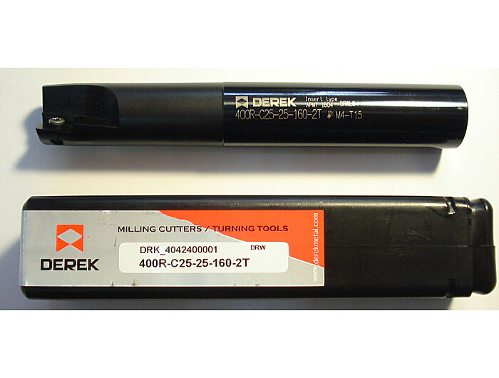 Фреза корпусная концевая 400R-C25-25-160-2T