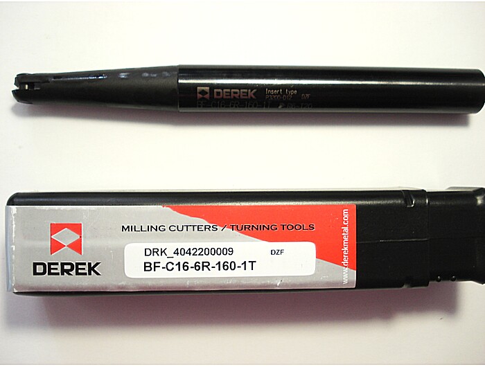 Фреза кінцева сферична BF-C16-6R-160-1T