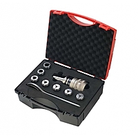 Патрон фрезерний силовий із набором цанг BT40-MLC20-100 5 од.