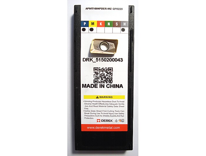 Пластина APMT1604PDER-M2 QP5225