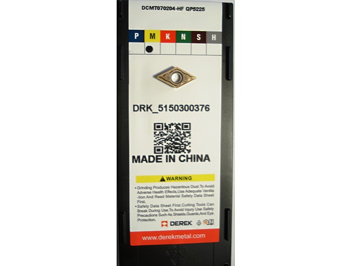 Пластина DCMT070204-HF QP5225