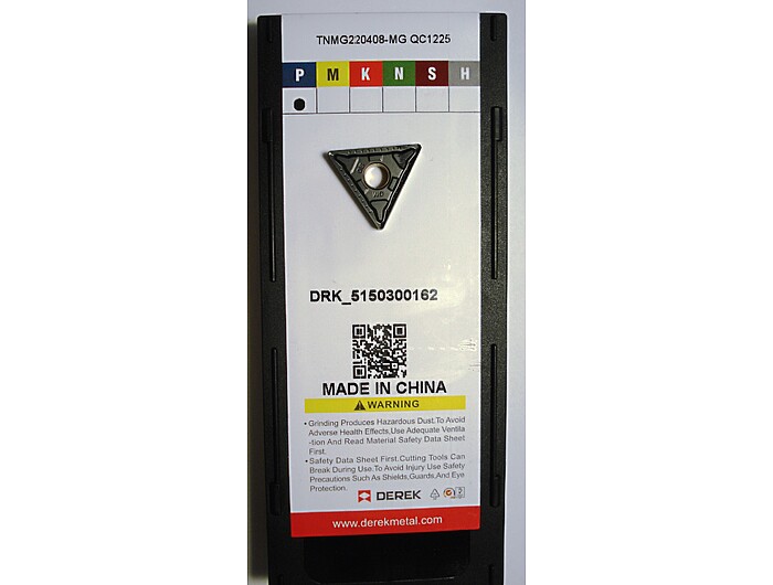 Пластина TNMG220408-MG QC1225