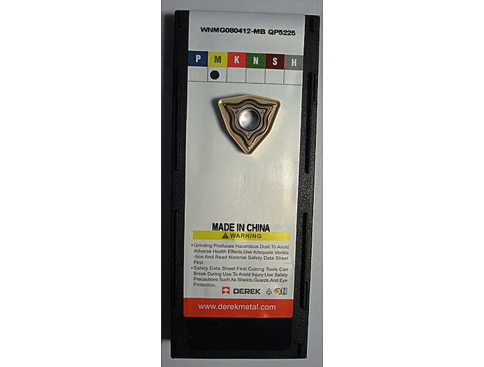 Пластина WNMG080412-MB QP5225