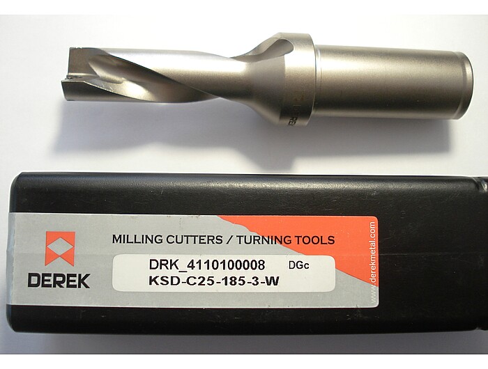 Свердло корпусне KSD-C25-185-3-W