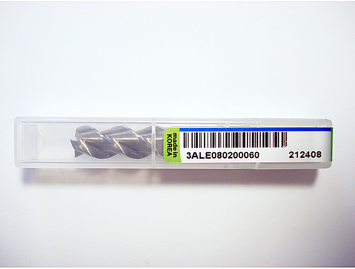 Фреза по алюминию 3ALE080200060 8*20*60L*S8*3F