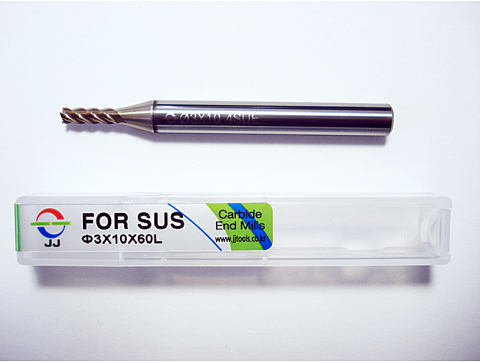 Фреза по нержавейке 4SUE030100S06 3*10*60L*S6*4F*J-CRO