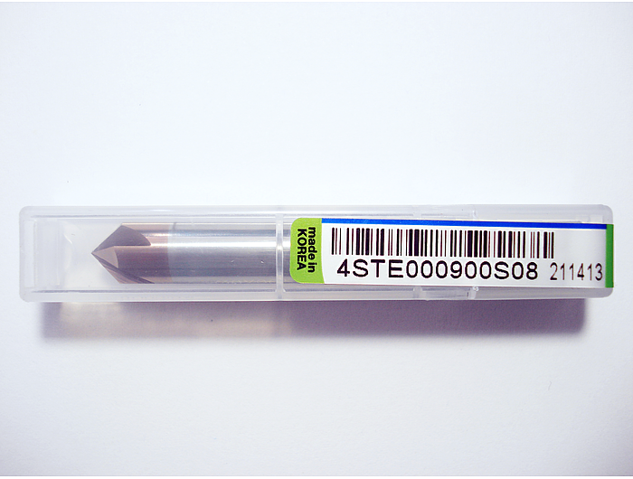 Фреза фасочная 4STE000900S08 0x4x90°x65LxS8x4F