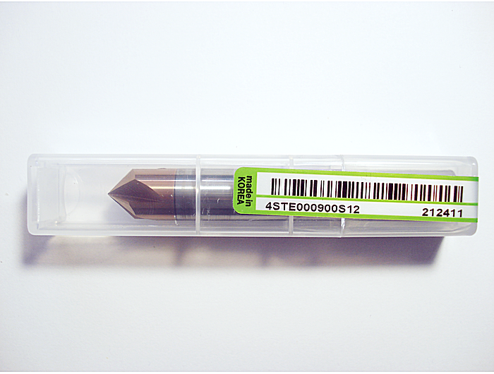 Фреза фасочная 4STE000900S12 0*6*90°*80L*S12*4F