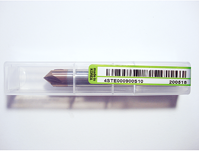 Фреза фасочна 4STE000900S10 0*5*90°*75L*S10*4F