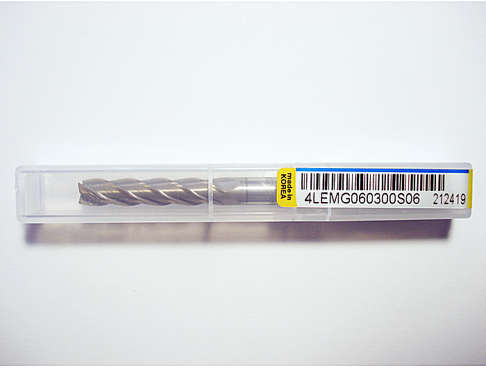 Фреза кінцева довга 4LEMG060300S06 6*30*80L*S6*4F*J-CRO