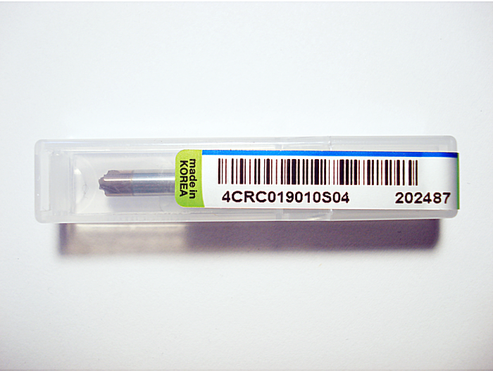 Фреза для заокруглення кутів 4CRC019010S04 (1.9xR1x50LxS4x4F)