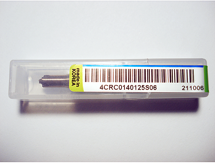 Фреза для заокруглення кутів 4CRC0140125S06 (1.4xR1.25x8x50LxS6x4F)