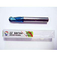 Фреза радиусная 2JJB080120060 4R*8*12*60L*S8*2F*JJ TISIN 70HRC