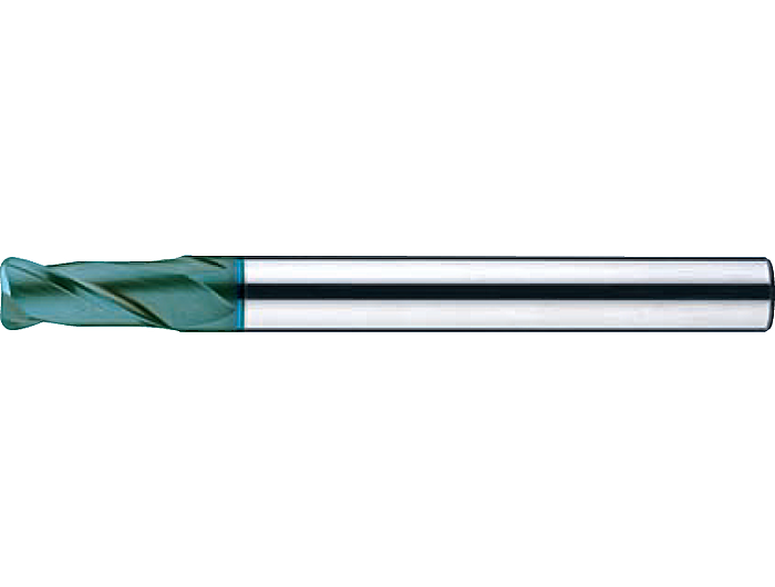 Фреза конечная с угловым радиусом закругления 2JJC0020002S04 (0.2xR0.02x0.4x45LxS4x2F)