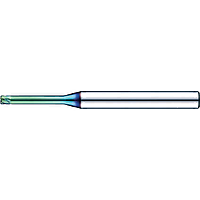 Фреза конечная с угловым радиусом закругления 6JJCR030003250 (3xR0.3x3x25x70LxS6x6F)