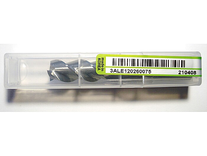 Фреза по алюминию 3ALE120260075 12*26*75L*S12*3F