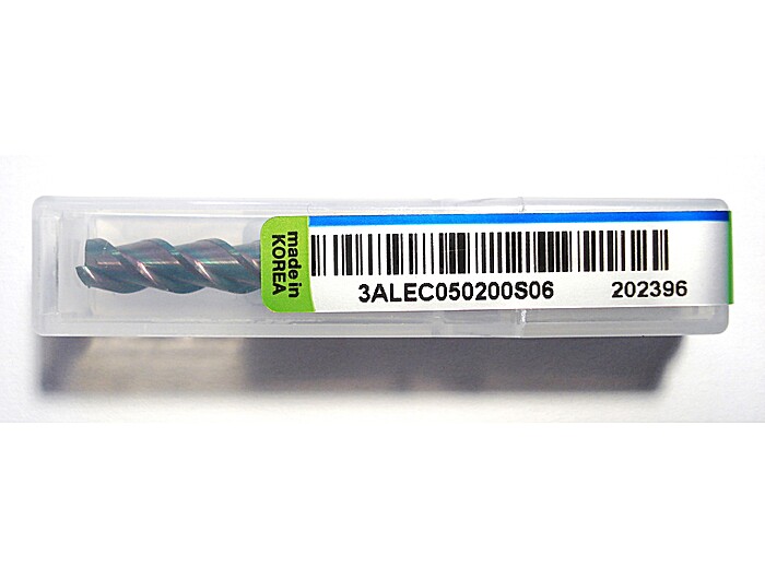 Фреза по алюминию 3ALEC050200S06 5*20*55L*S6*3F*RTAC
