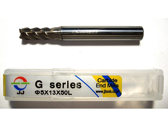 Фреза концевая 4HEMG050130S06 5*13*50L*S6*4F*J-CRO 45° 52HRC