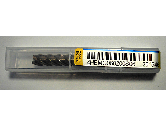 Фреза концевая 4HEMG060200S06 6*20*60L*S6*4F*J-CRO