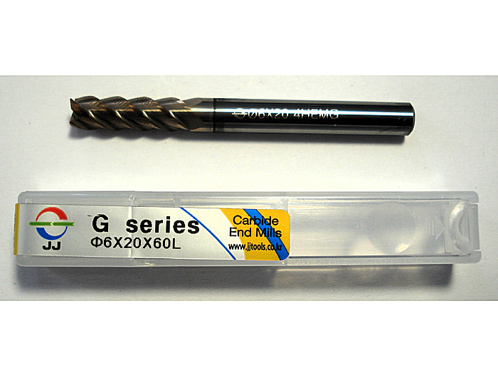 Фреза концевая 4HEMG060200S06 6*20*60L*S6*4F*J-CRO