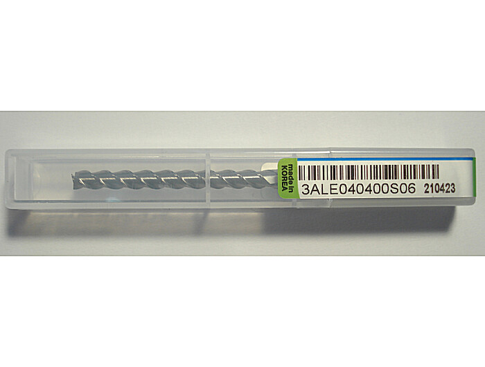 Фреза по алюмінію 3ALE040400S06 4*40*80L*S6*3F