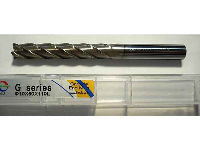 Фреза конечная длинная 4LEMG100600S10 10*60*110L*S10*4F*J-CRO