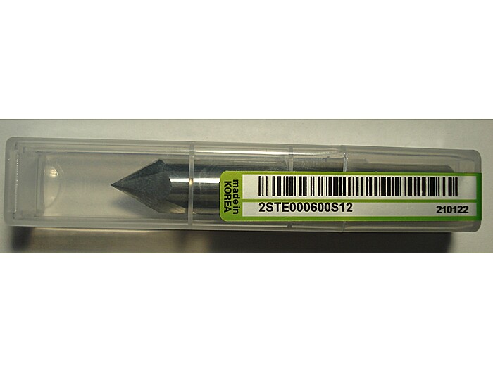 Фреза фасочная 2STE000600S12 (0x10.3x60°x75LxS12x2F)