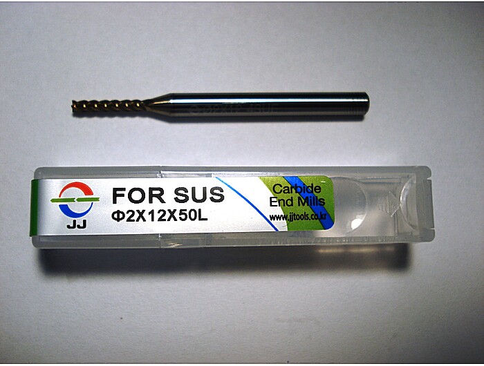 Фреза по нержавейке 4SUE020120S04 2*12*50L*S4*4F*J-CRO