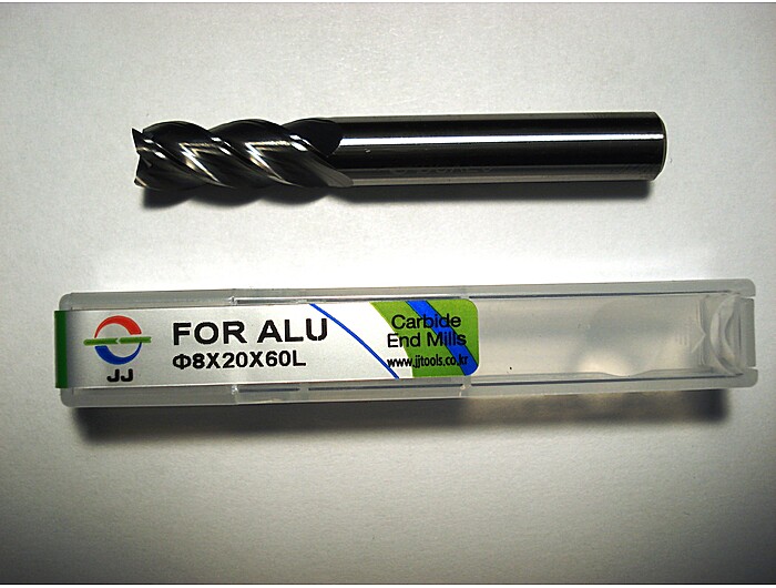 Фреза по алюмінію 4ALE080200S08 D=8