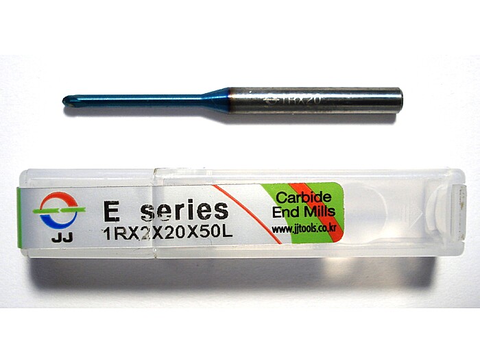 Фреза радиусная 2HRBE020200S04 1R*2*2*20*50L*S4*2F*BLUE