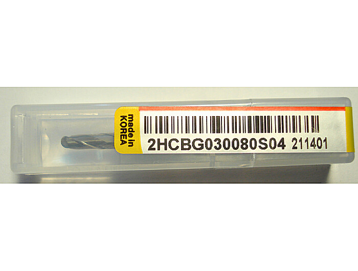 Фреза радіусна 2HCBG030080S04 1.5R*3*8*50L*S4*2F*J-CRO