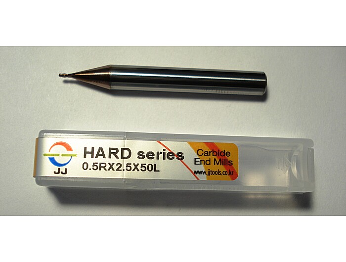 Фреза радиусная 4HCB010025S06 0.5R*1*2.5*50L*S6*4F