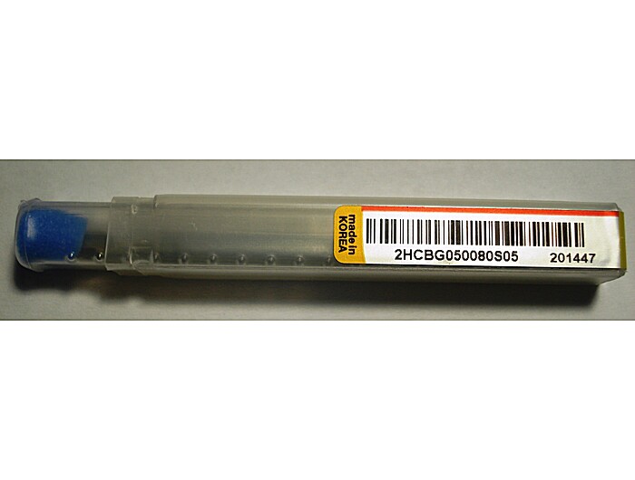 Фреза радиусная 2HCBG050080S05 2.5R*5*8*80L*S5*2F*J-CRO