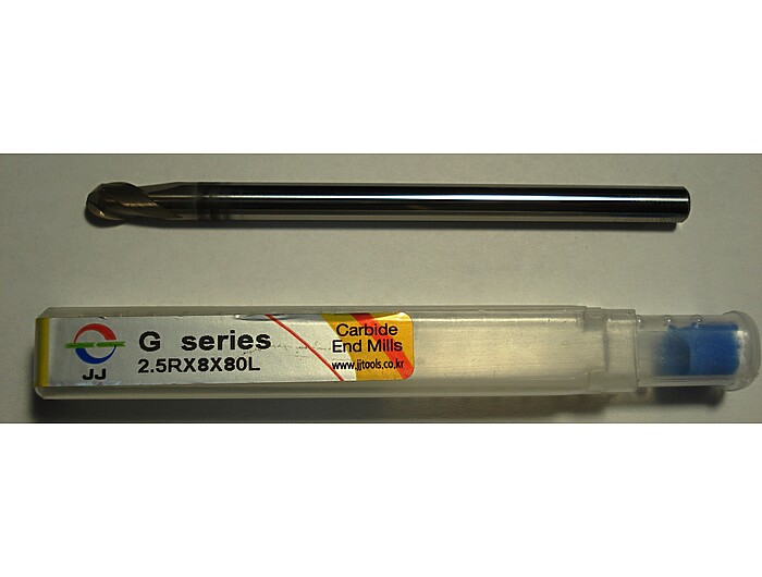 Фреза радиусная 2HCBG050080S05 2.5R*5*8*80L*S5*2F*J-CRO