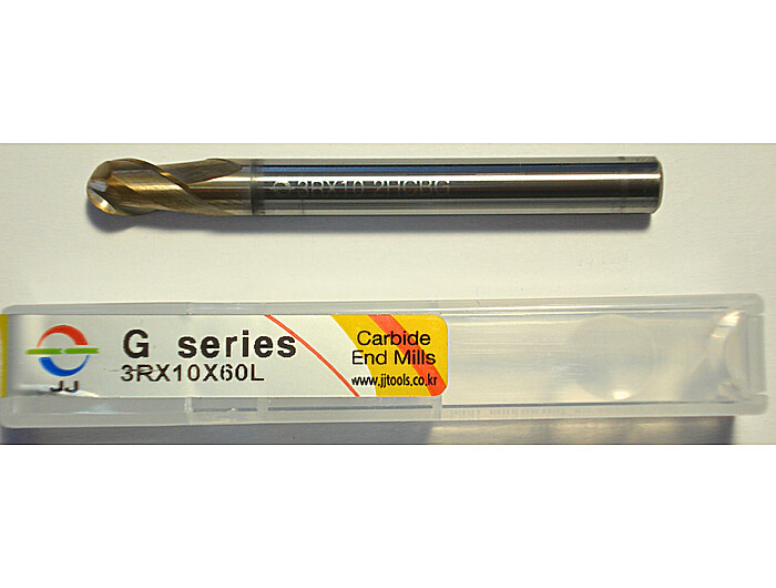 Фреза радиусная 2HCBG060100060 3R*6*10*60L*S6*2F*J-CRO