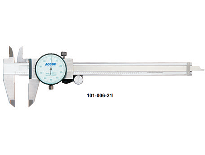 Штангенциркуль з круговою шкалою ШЦК 101-006-21I