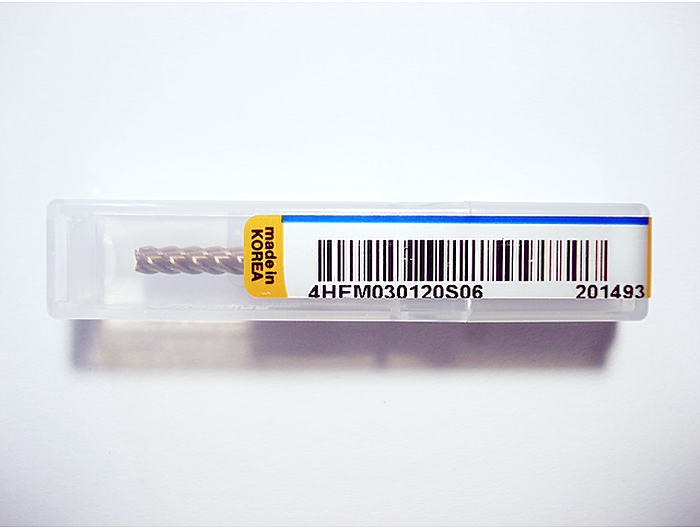 Фреза кінцева 4HEM030080S06 3*8*45L*S6*4F